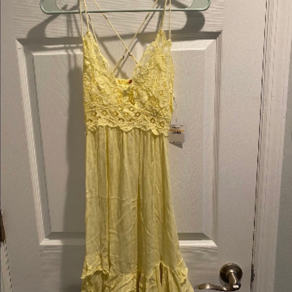 Free People Adella Dress - Daffodil (Size S) NWT